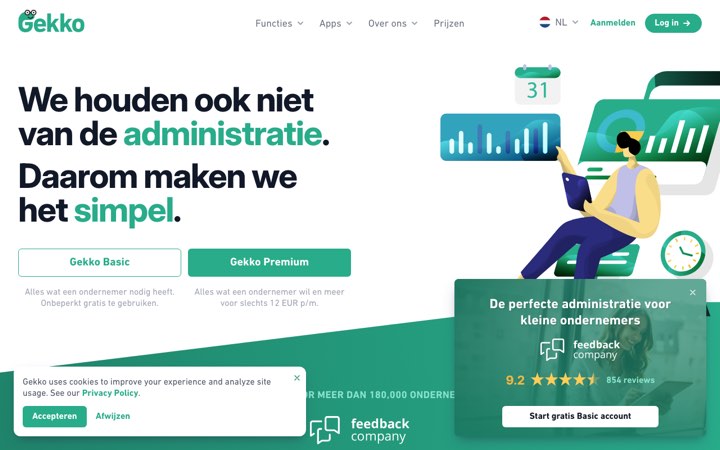 Website van GekkoBot