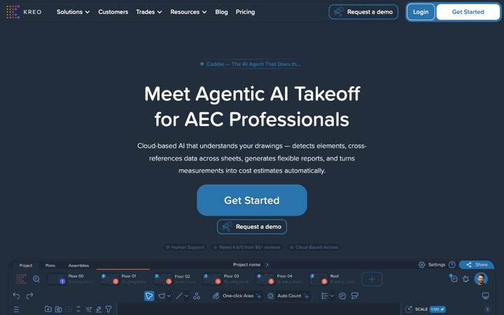 Website van Kreo