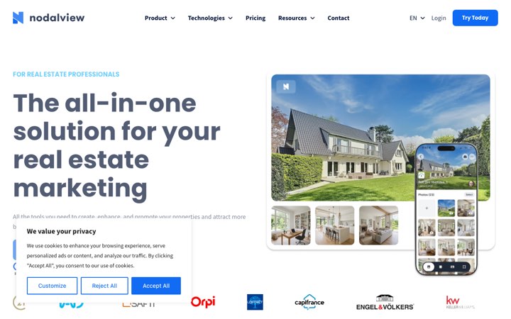 Website van Nodalview