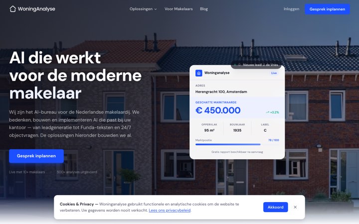 Website van Object Assistent