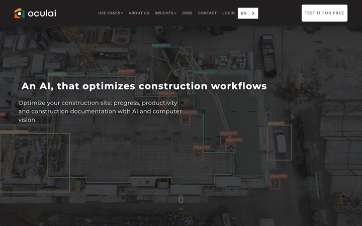 Website van oculai