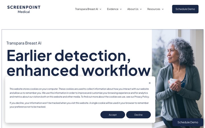 Website van Transpara